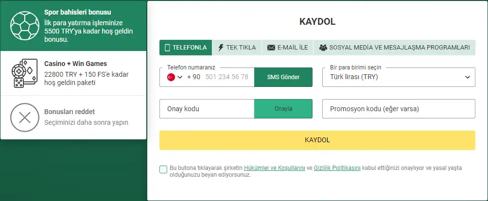 BetWinner-kaydol